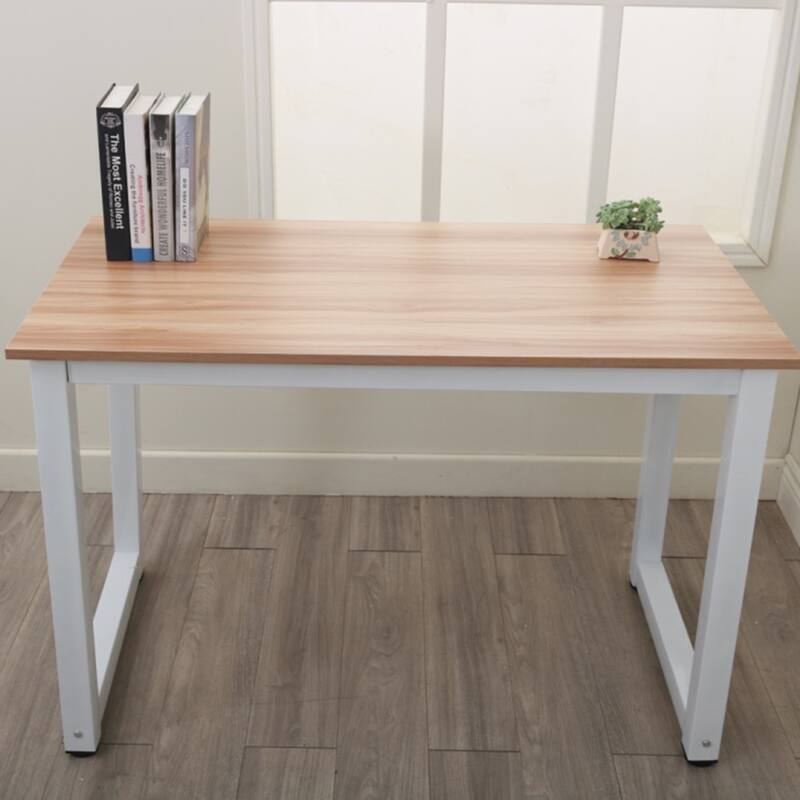 41.31" White Feet Writing Desk