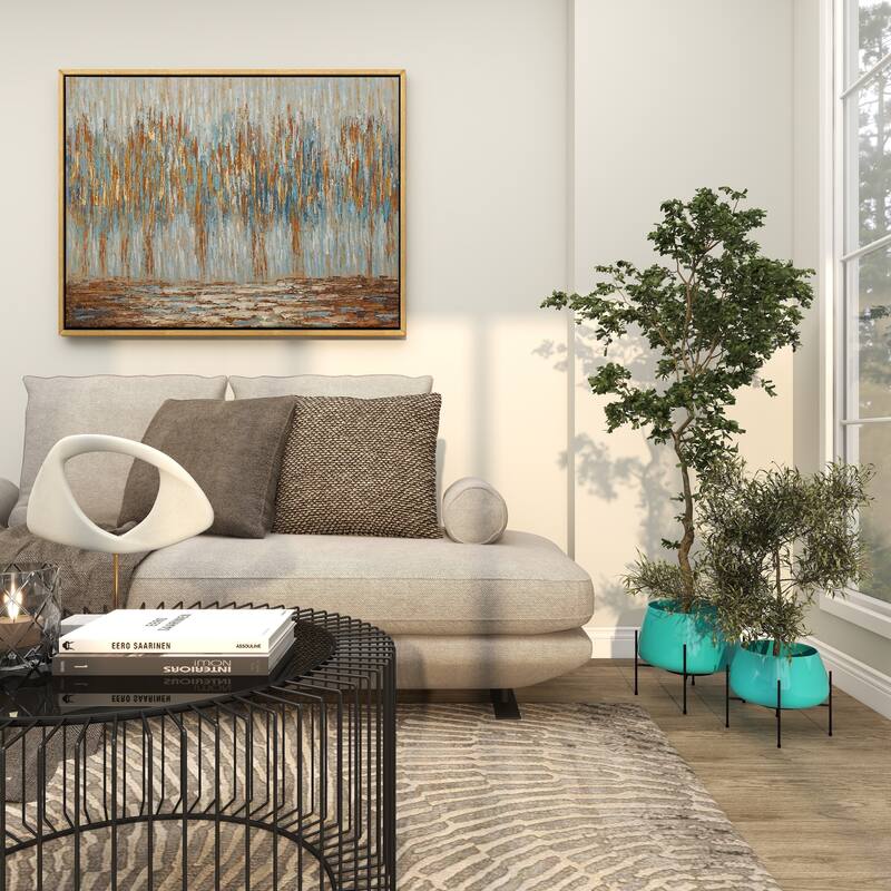 Iron Contemporary Planter (Set of 2) - 8' x 10'