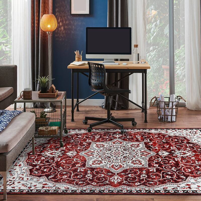 Traditional Medallion Area Rug