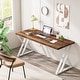preview thumbnail 6 of 28, 55" Heavy Duty Computer Desk, Office Desk