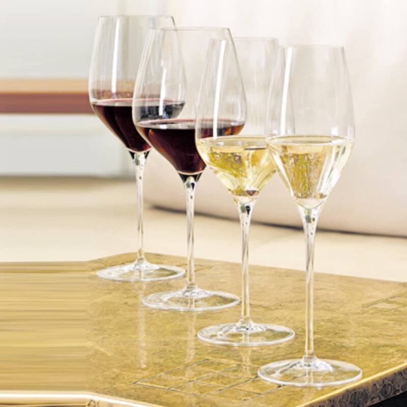 Nachtmann Set of 4 Supreme Red Wine Balloon Glasses - 28.4 oz