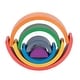 preview thumbnail 3 of 7, TickiT Wooden Rainbow Architect Arches - Set of 7