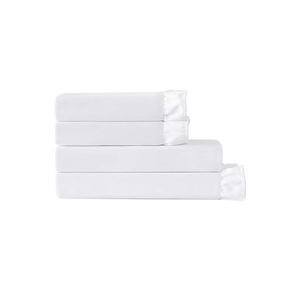Truly Soft Solid Ruffle Sheet Set