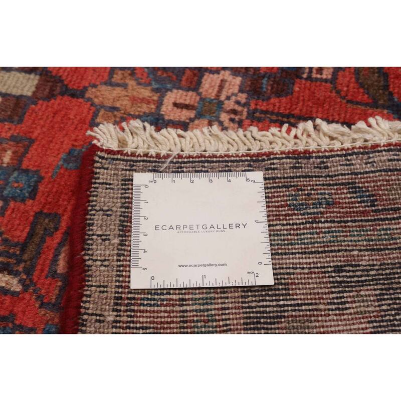 ECARPETGALLERY Hand-knotted Anadol Red Wool Rug - 3'7 x 10'2