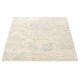 preview thumbnail 3 of 7, ECARPETGALLERY Hand-knotted Mystique Light Grey Wool Rug - 5' x 5' 1"