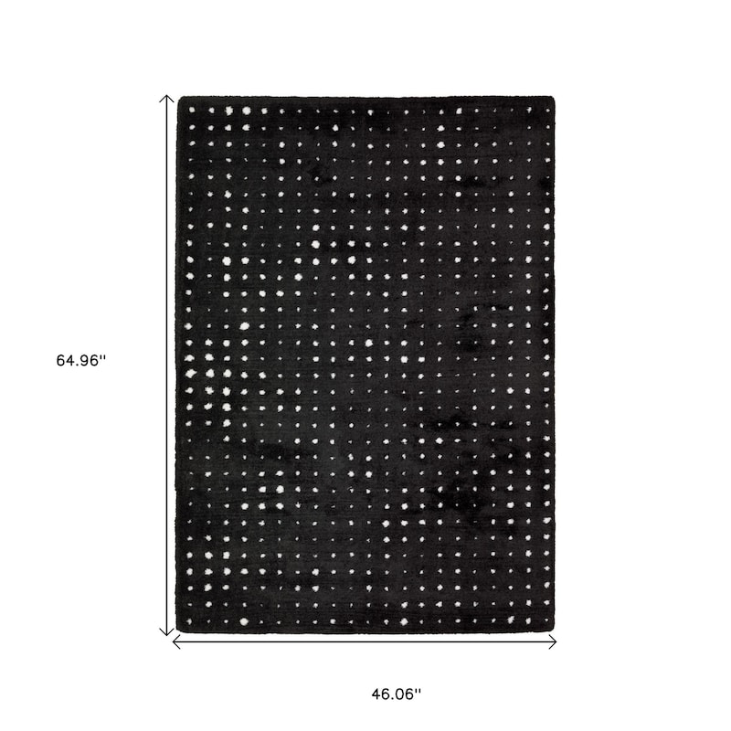 HomeRootsGeometric Industrial Runner Area Rug