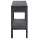 preview thumbnail 32 of 38, SAFAVIEH Asa 2-Drawer 1-Shelf Console Table - 31" W x 14" D x 30" H