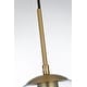 preview thumbnail 6 of 9, Elegant Lighting Baxter Single Light 8" Wide Mini Pendant with Clear