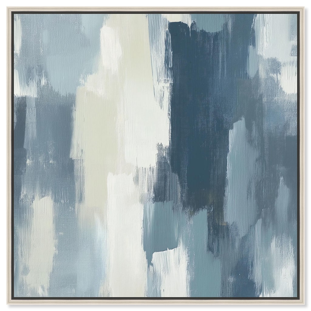 Blue Union Canvas by Art Remedy