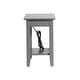 preview thumbnail 8 of 33, AFI Nantucket Chair Side Table with Built-in Charger