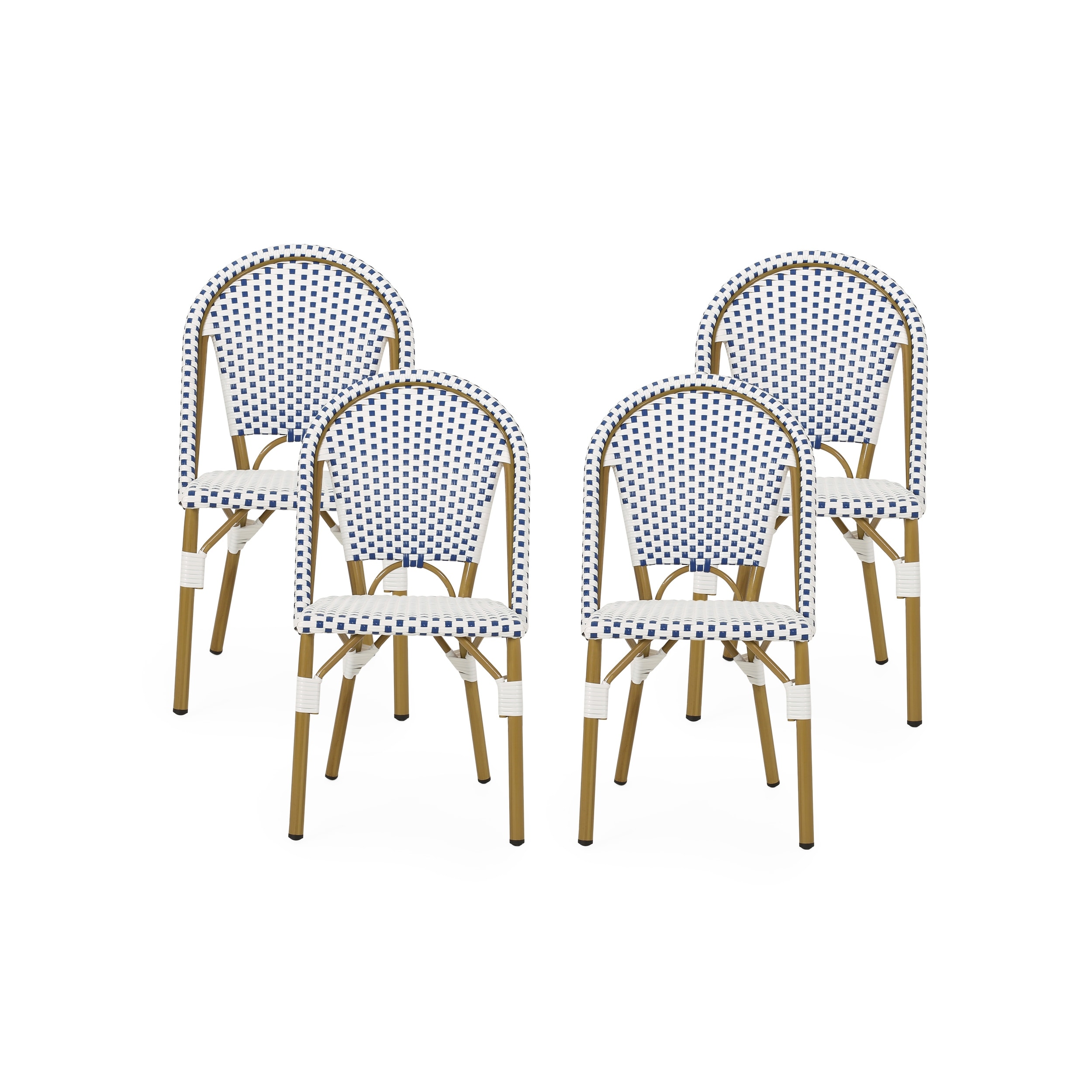 Elize 4-Piece French Bistro Chairs for Outdoor Dining by Christopher-image