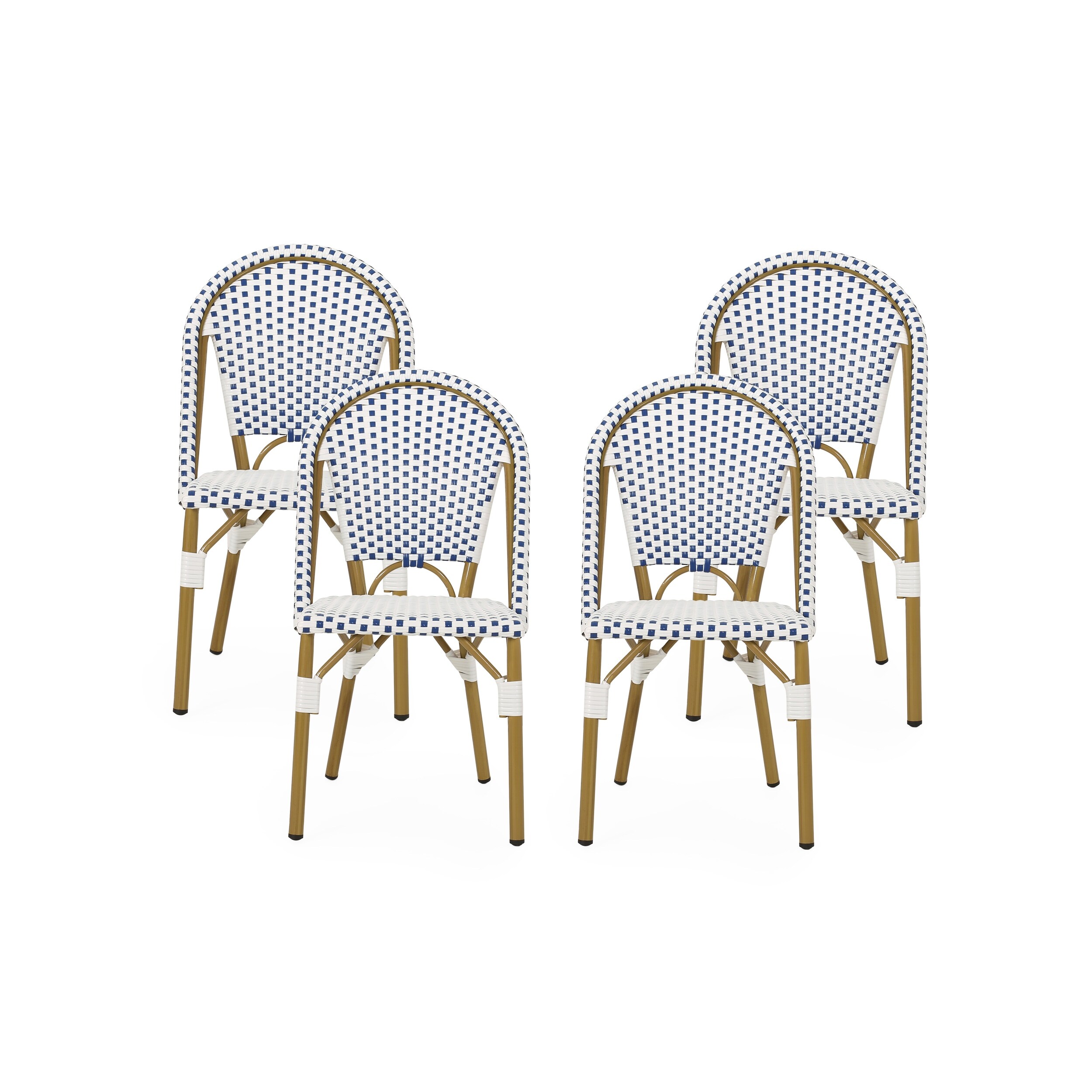 Elize 4-Piece French Bistro Chairs for Outdoor Dining by Christopher-image