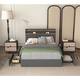 Option Black+Gray-Queen Size