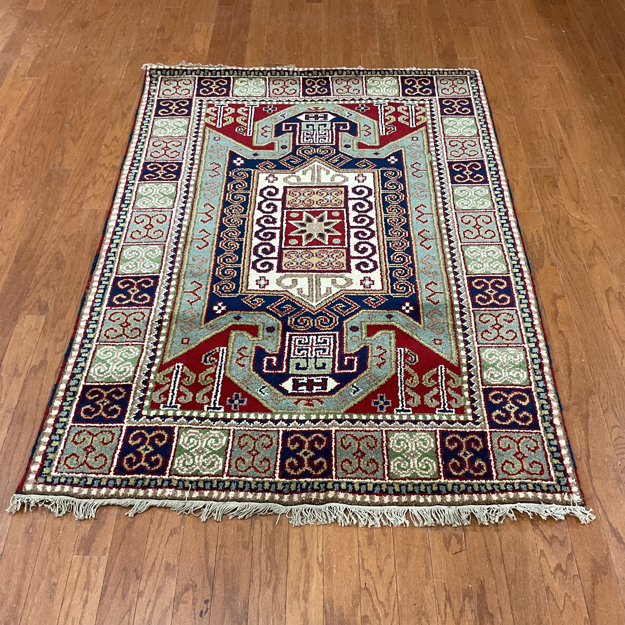 HERAT ORIENTAL Handmade Kazak Wool Rug
