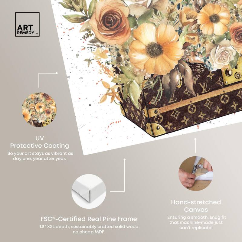 Doll Memories - Golden Memories Canvas by Art Remedy, Gallery Wrapped