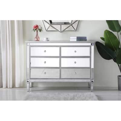 6-Drawer 48" Double Dresser