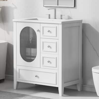 30" Bathroom Vanity with Sink