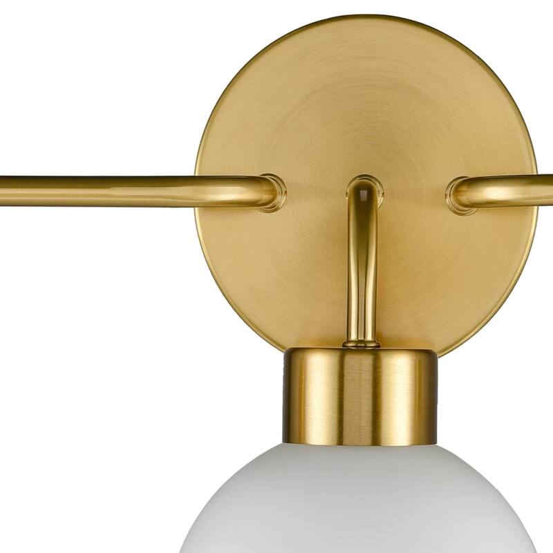 Tenerife Brass Modern Bath Vanity Light / Wall Sconce