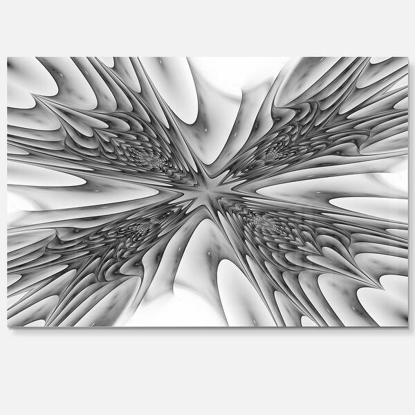 Fractal 3D Magical Depth Abstract Art Glossy Metal Wall Art On Sale