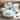American Atelier Oasis Mint Stoneware Dinnerware - Set of 16