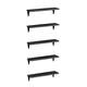Option 5 Pieces Black