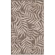 preview thumbnail 11 of 72, Nourison Garden Oasis Indoor/Outdoor Nature Area Rug 2'x4' - Mocha