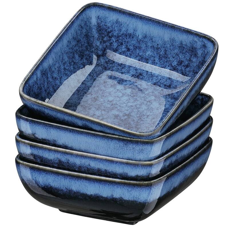 vancasso Stern Series Reactive Glaze Stoneware Plates Set