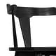 preview thumbnail 11 of 11, Poly & Bark Enzo 23.5" Seat Height Counter Stool - Solid Oak Wood