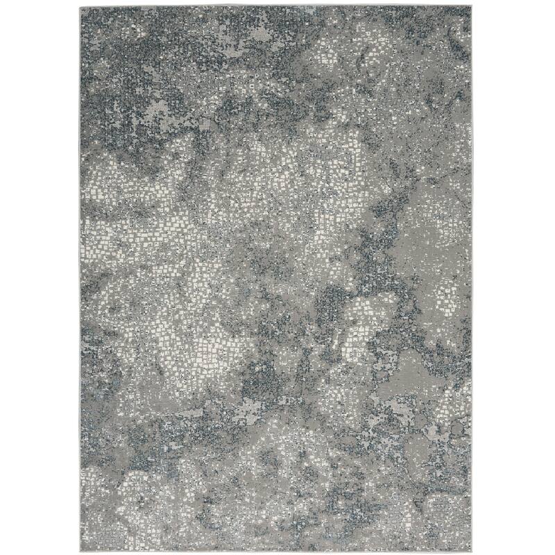 Michael Amini MA90 Uptown Abstract Area Rug