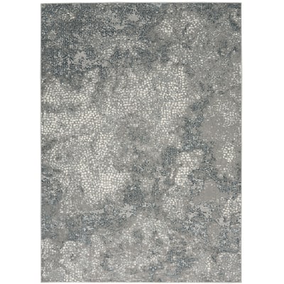 Michael Amini MA90 Uptown Abstract Area Rug