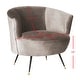 preview thumbnail 11 of 9, SAFAVIEH Mid-Century Modern Retro Arlette Velvet Hazelwood Club Chair - 32" x 33" x 31.5"