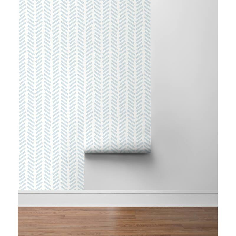 NextWall Mod Chevron Peel and Stick Wallpaper