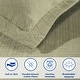 preview thumbnail 49 of 98, Superior Basketweave Cotton Decorative Bedspread Set