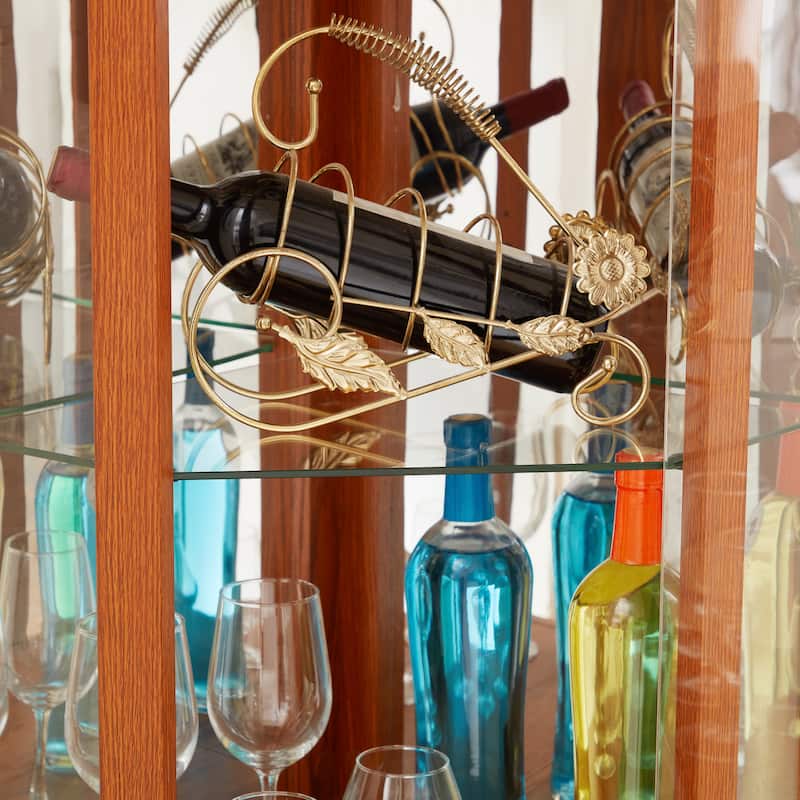 Corner Lighted Glass Curio Cabinet with Doors, Shelves and Mirrored Back for Display and Storage