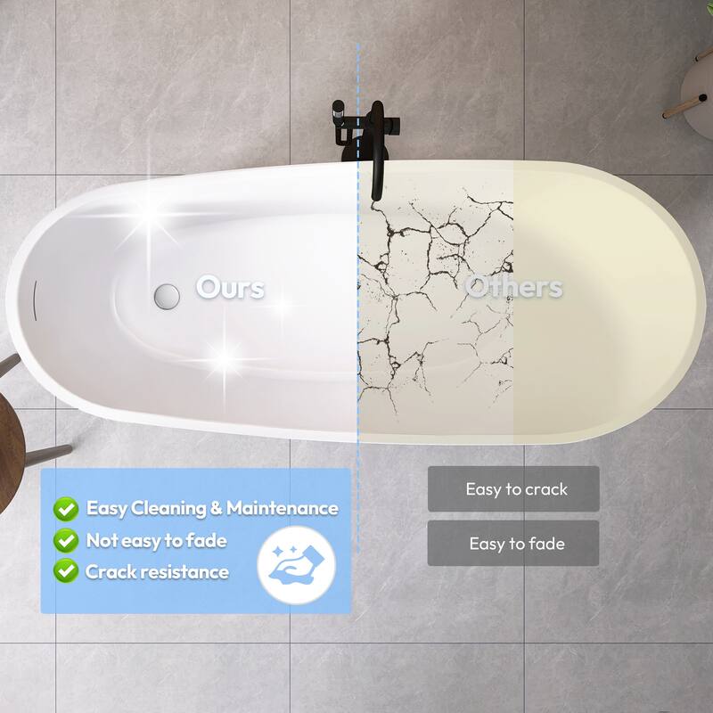 Lahore Freestanding Acrylic Soaking Bathtub