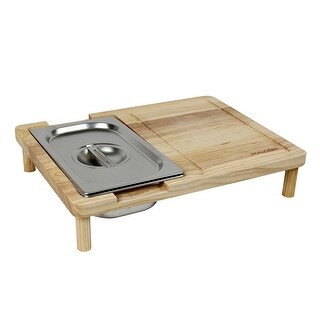 Razor Multi Use Griddle Board For Food Prep W/ Stainless Steel ...