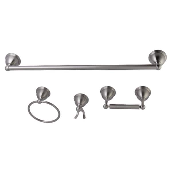 slide 2 of 9, Restoration 4-Piece Bathroom Hardware