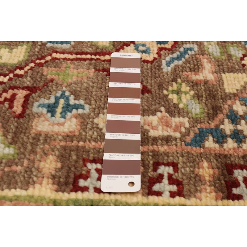 ECARPETGALLERY Hand-knotted Jules Serapi Brown Wool Rug - 7'10 x 9'11