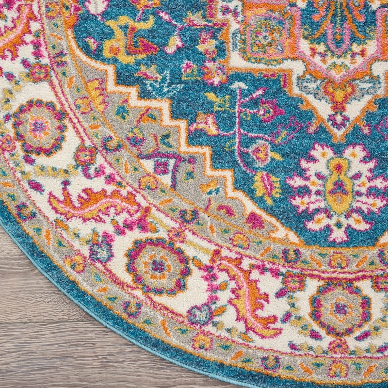 Nourison Cayuga Oushak Boho Medallion Area Rug