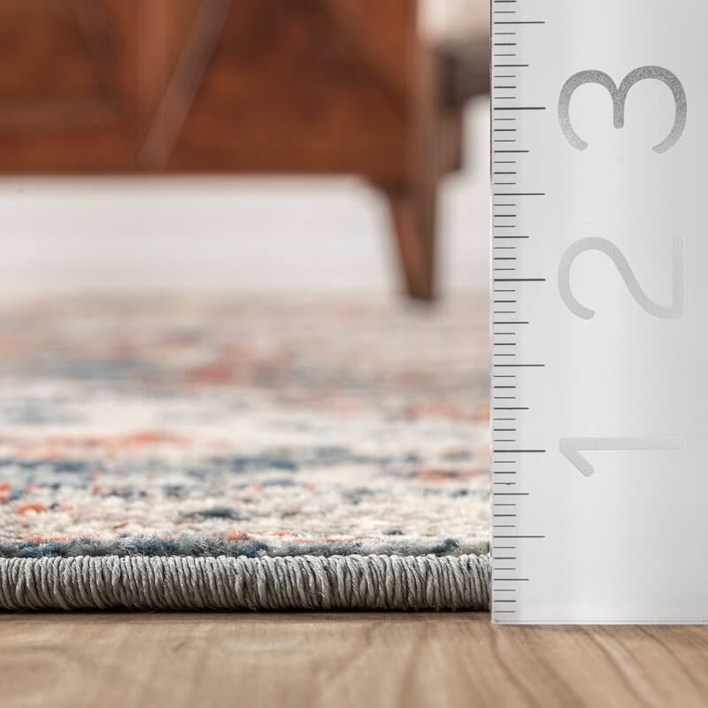 Nuloom Charlotte Faded Medallion Area Rug