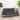 Giovanna Outdoor Black Aluminum Loveseat with Charcoal Cushions by Christopher Knight Home
