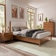 preview thumbnail 1 of 17, Furniture of America Beau Midcentury 3-Piece Kids Boucle Platform Bedroom Set Full