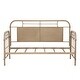 preview thumbnail 38 of 41, Vintage Series Distressed Metal Twin Metal Day Bed - Antique White