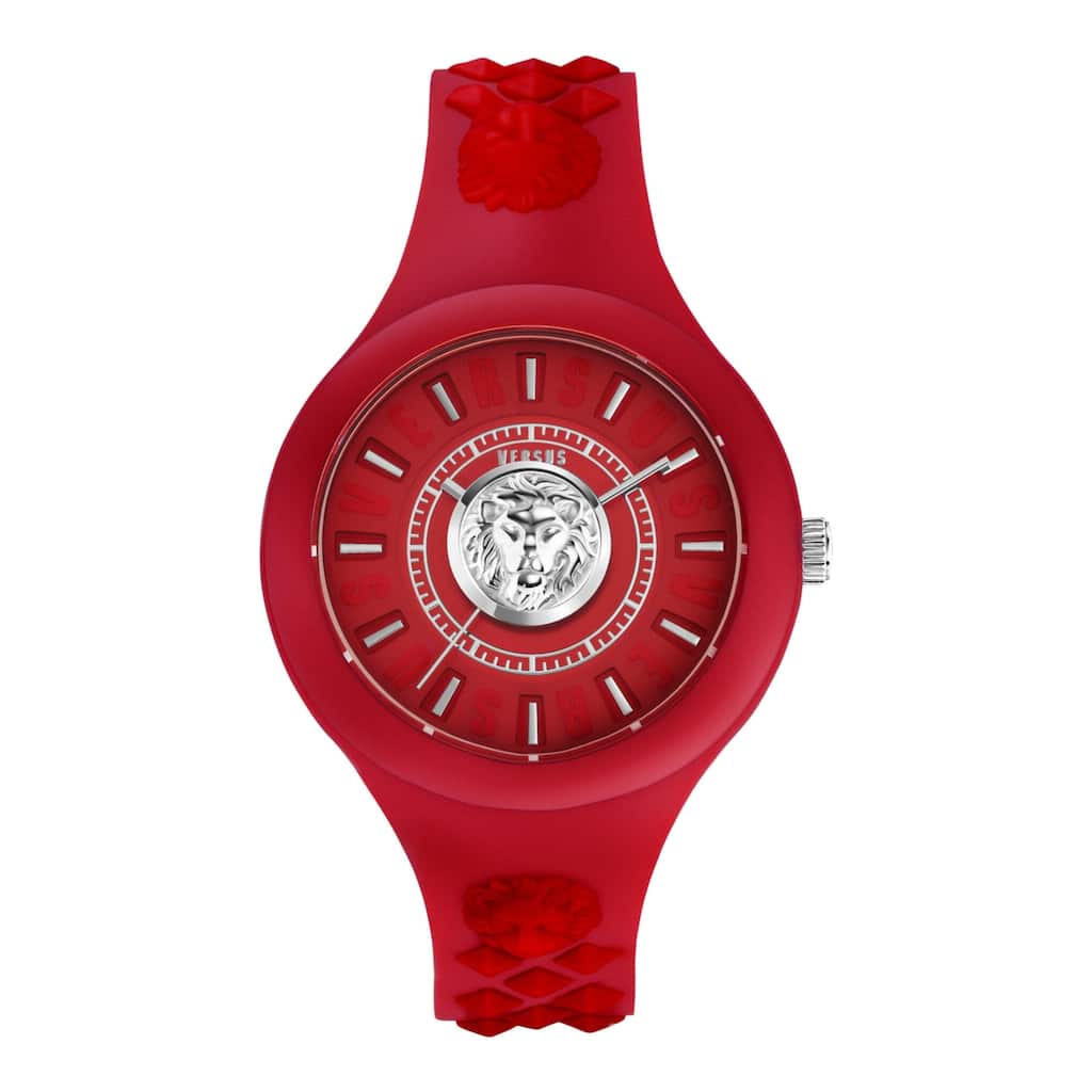 Versus Versace Fire Island Lion Strap Watch