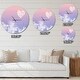 preview thumbnail 4 of 8, Designart 'Love is in the Air' Oversized Religious Wall CLock