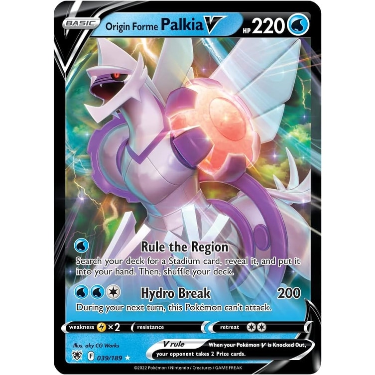 Pokemon TCG: Origin Forme Palkia VSTAR League Battle Deck - Bed Bath &  Beyond - 40897530