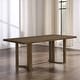 preview thumbnail 2 of 7, Christopher Knight Home - Noah Rubber Wood 6-Seat Dining Table