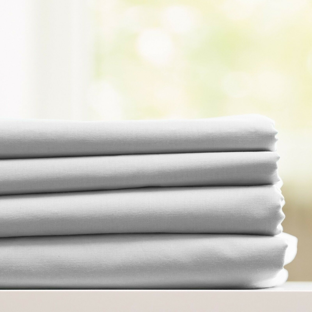 Queen Size Luxury Comfort 4-Piece Bed Sheet Set 1800 Series Bedding Super Soft Feel