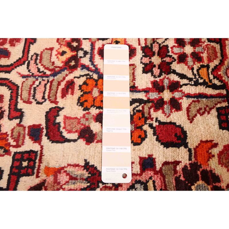 ECARPETGALLERY Hand-knotted Andelz Cream Wool Rug - 5'0 x 8'7