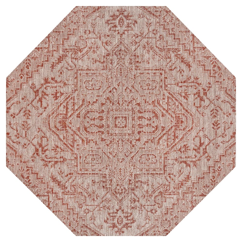 JONATHAN Y Charleston Medallion Indoor/Outdoor Area Rug